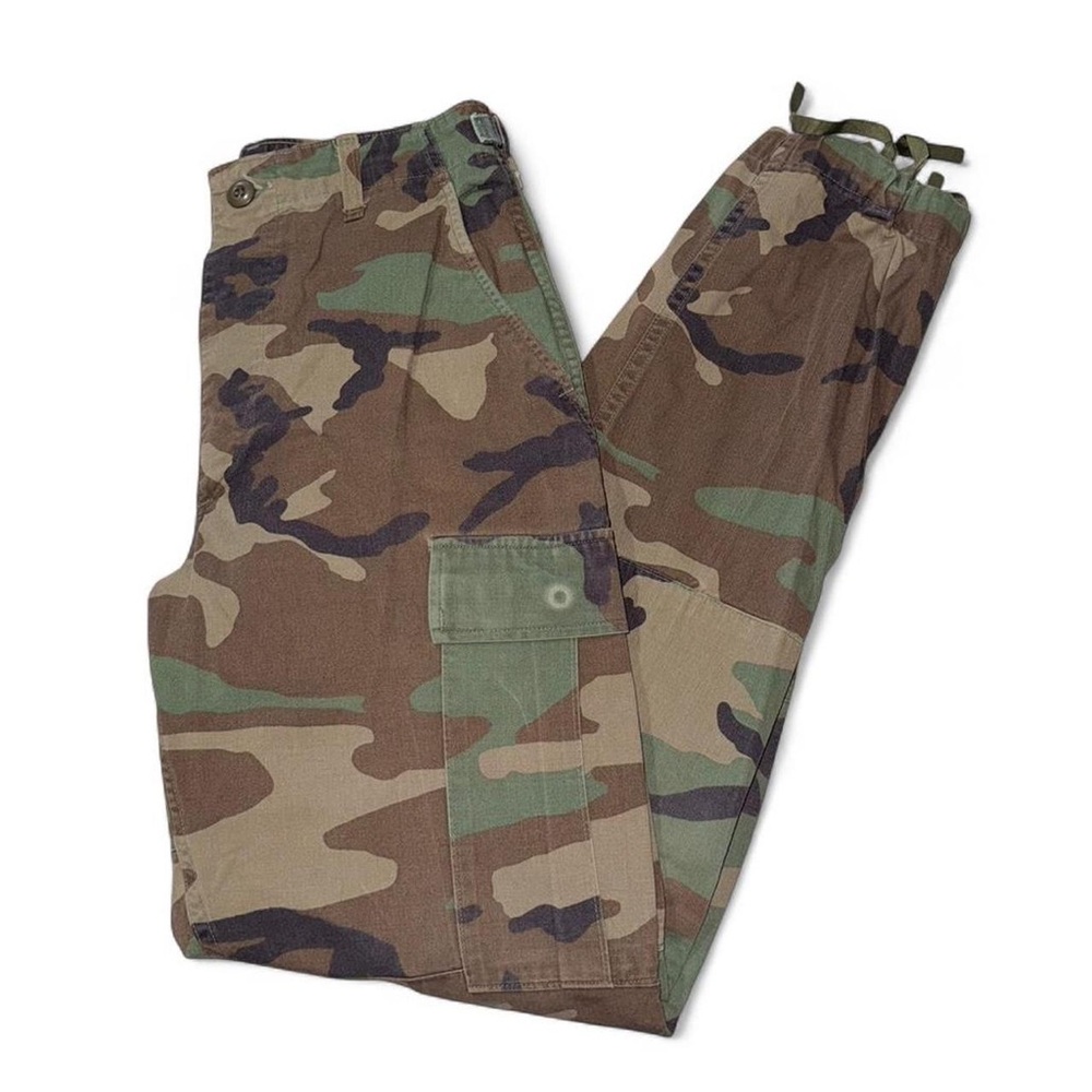Camouflage Cargo Pants - Green Camo